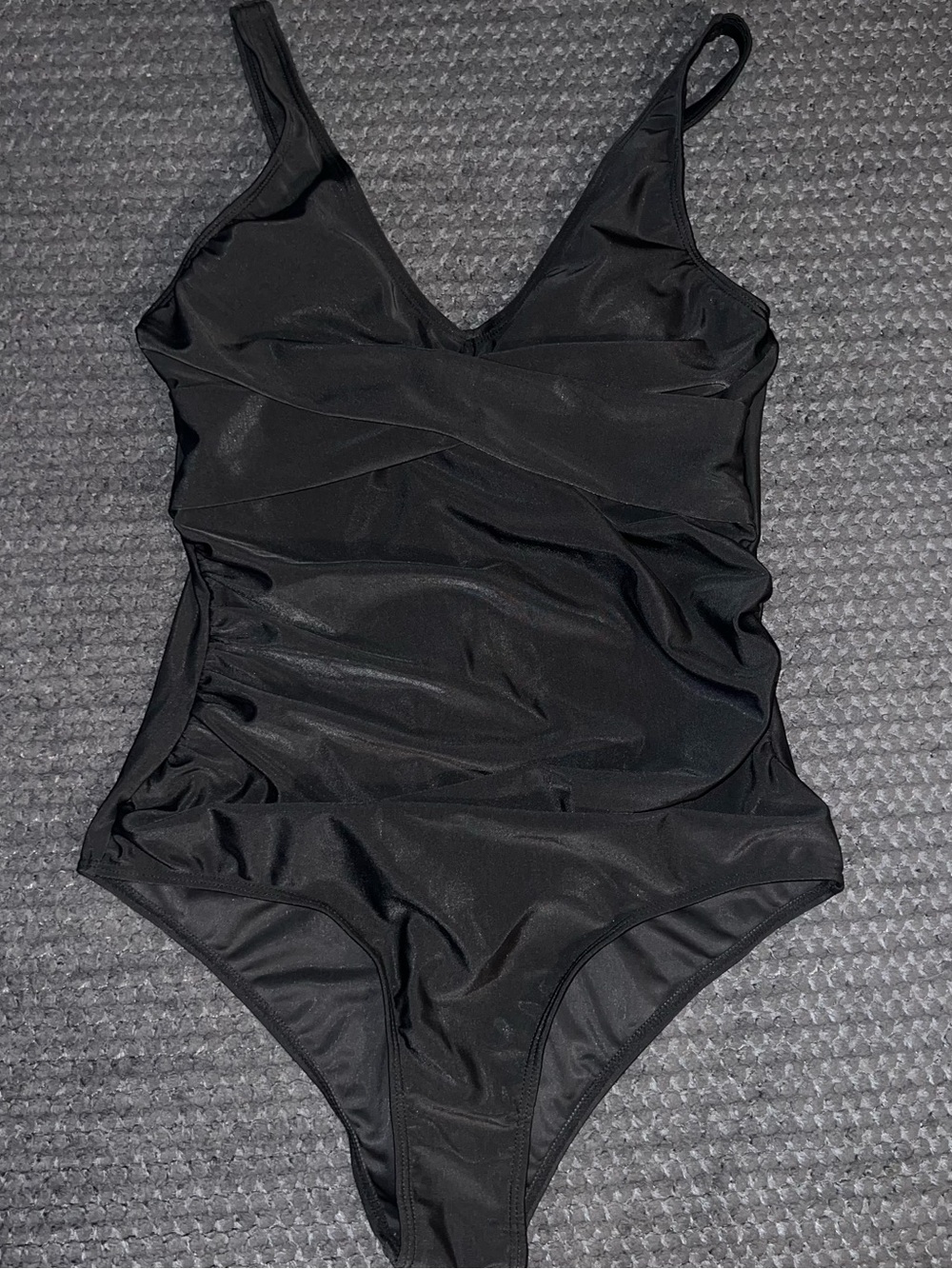 Classic Black One-Piece Swimsuit